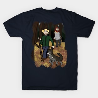 Walking in the forest T-Shirt